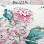 Classic Floral Quilt Set – Soft Scalloped Finish