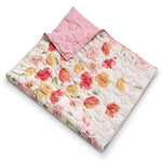 Lightweight Floral Decorative Throw