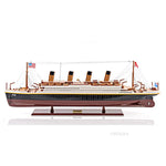 RMS Titanic Ocean Liner Model – 16 Inch Handcrafted Wooden Display Ship