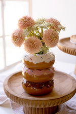 Ceramic Donut Stack Vase – 6.25