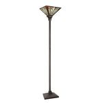 tiffany style torchiere floor lamp