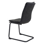 Contemporary Dining Seating – Black Chair Set of 2