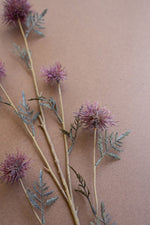 Tall Purple Botanical Stem by Kalalou