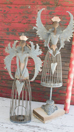 CozyHome metal angel holiday tabletop décor