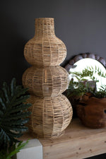 Organic Style Seagrass Bubble Table Lamp