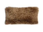 Natural Wool Lumbar Decorative Pillow