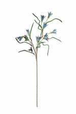 Tall Faux Flower Stem – Purple Artificial Floral Decor