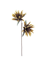 Bendable Flower Stems – Yellow & Gold Faux Floral Decor