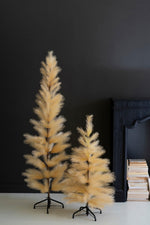 Kalalou handmade faux pampas Christmas tree for holiday décor