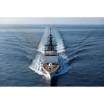 Nautical Office Décor – Wooden Coast Guard Model Ship USCGC Calhoun