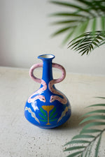 Ceramic Snake Vase – 10.5