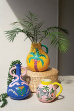 Snake Design Ceramic Vase – 10.5