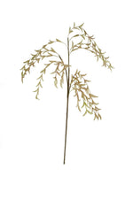 Tan Leafy Spray Artificial Floral Stems for Planters Set of 6