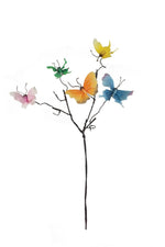 40 inch faux butterfly branch home accent