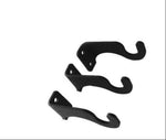 Rustic Adjustable Drapery Rod Black Wrought Iron Design
