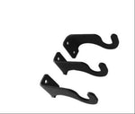 Rustic Wrought Iron Curtain Rod for Wide Windows