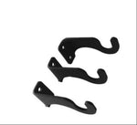 Rustic Wrought Iron Curtain Rod for Medium Windows