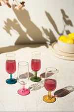 Modern Aperitif Cocktail Glasses – Mixed Colors