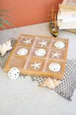 Beach House Tic-Tac-Toe Board