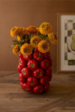 Ceramic Vase – Tomatoes – 10.5
