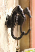 Nautical Seahorse Hook for Keys & Towels