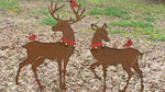 Festive Reindeer Yard Sculptures – Doe 20