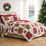 Seasonal Twin Quilt Set 68x88 for Kids, Teens, and Guests