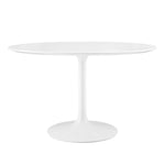 Modway Lippa 47" Round Wood Top Dining Table