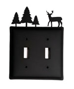 Woodland Deer Wall Plate – Duplex Switch Cover
