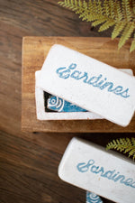 Handcrafted Painted Clay Sardines in Box – Coastal Art by Kalalou