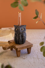 handcrafted clay decor