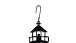 Decorative Lighthouse Wall Ornament Indoor Outdoor Iron Silhouette