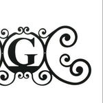 24 Inch Metal Letter F