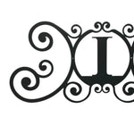 Letter I Metal Initial