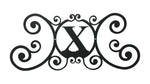 Decorative Rustic Letter X Home Wall Plaque