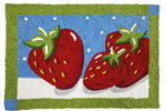 Eco-Friendly Strawberry Doormat – Jellybean Washable Entry Rug