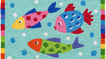 Coastal Pet Doormat – Swim Team Design by Jellybean