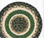 Braided Jute Trivet – Irish Knot Design for Rustic and Cultural Decor