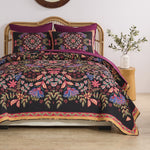 Modern Boho Quilt – Jessa Patterned King Quilt with Shams