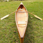 Canoe Paddle Pair – Handcrafted Wood – 59 Inch Red Cedar and Mahogany