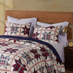 Blue pillow cover