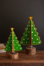 colorful holiday tabletop decor