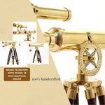 Brass Harbor Telescope Replica – 18 Inch – Adjustable Stand