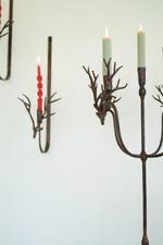 Rustic Brass Deer Candelabra – Forged Iron 29