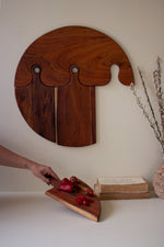 Rustic Wooden Cutting Board Wall Décor for Kitchens