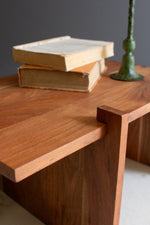 wooden décor riser stand