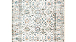 Homefires 5' x 7' Traditional Area Rug in Ivory & Slate