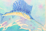 Olivia’s Home Marine-Themed Doormat – Vibrant Sailfish Accent Rug for Covered Porch or Patio