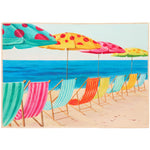 Olivia's Home Tropical Beach Resort Doormat – Coastal Indoor/Outdoor Decor