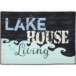 Olivia's Home Rustic Lake House Doormat – Cabin Style Indoor Accent